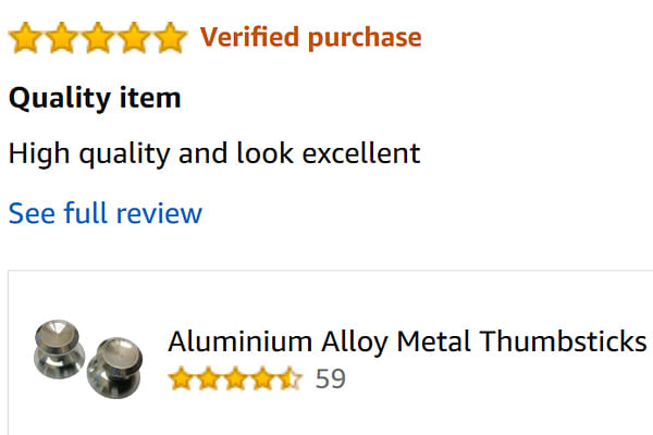 Verified purchase review from Amazon
