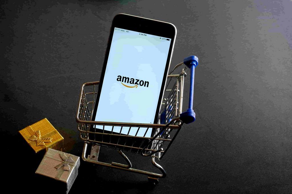 Amazon mobile on cart