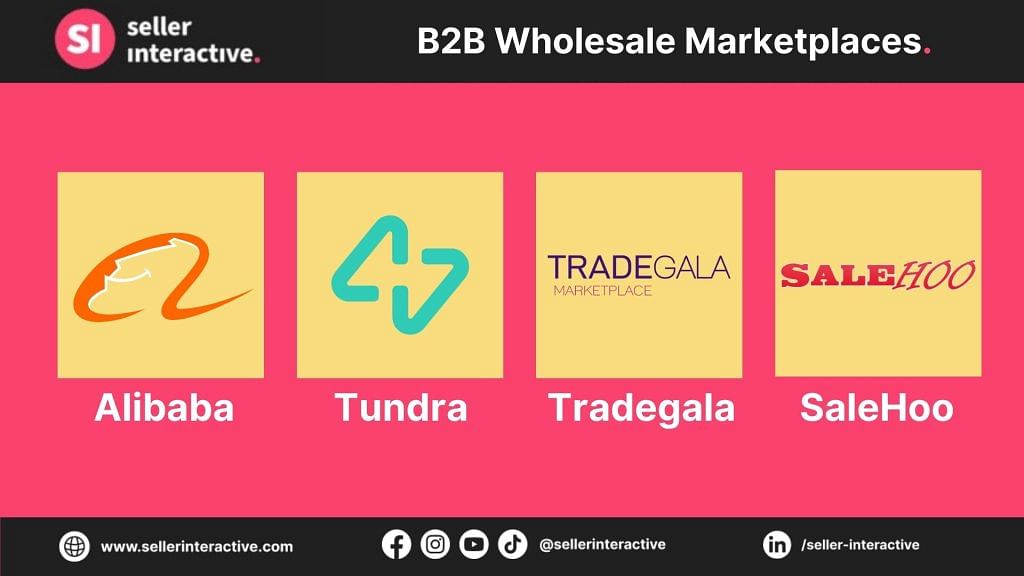 b2b wholesale marketplaces - alibaba, tundra, tradegala, salehoo