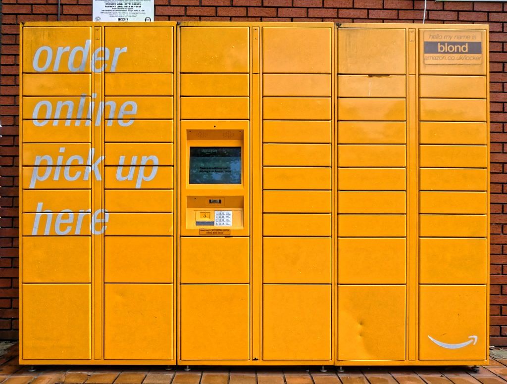 Amazon Locker where you can return your items